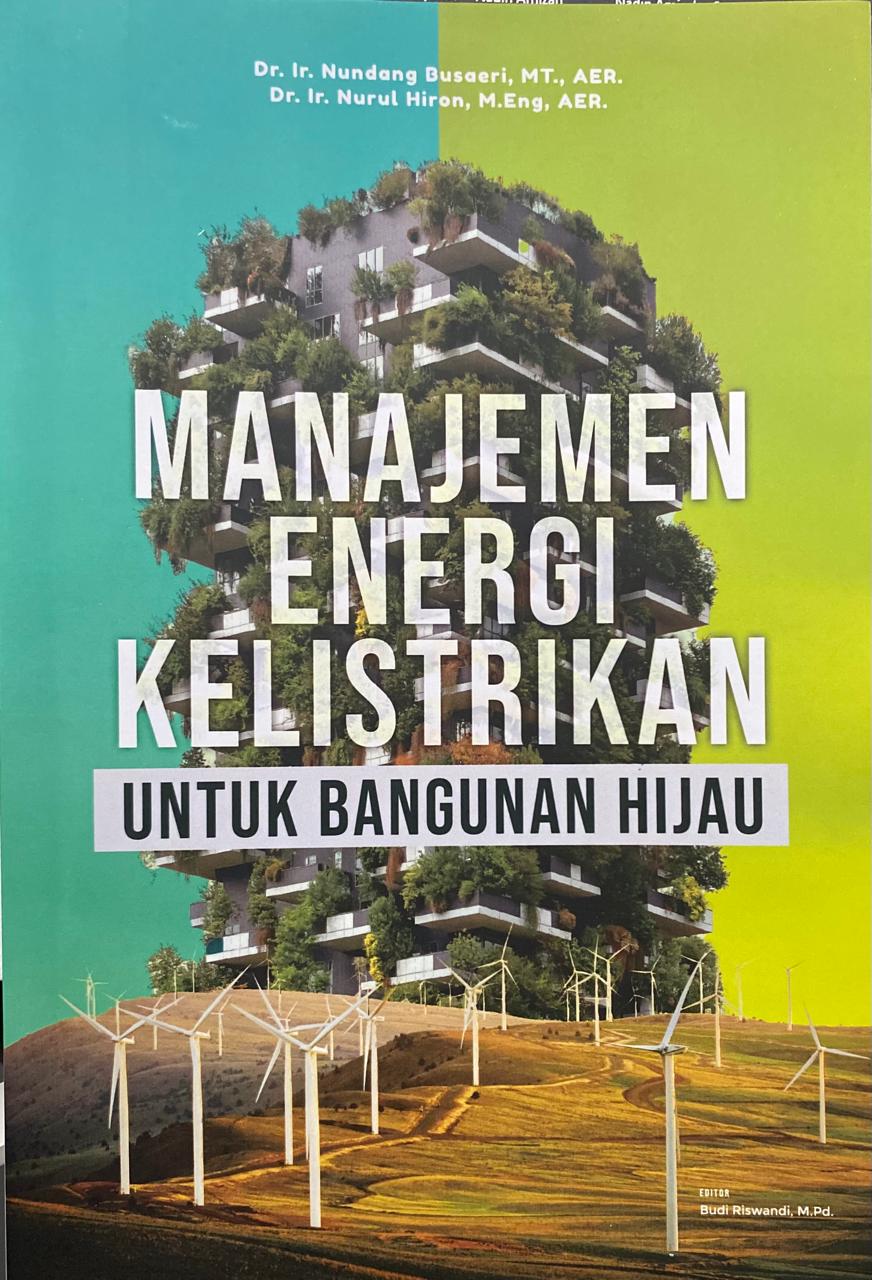 Sampul buku MANAJEMEN ENERGI KELISTRIKAN UNTUK BANGUNAN HIJAU