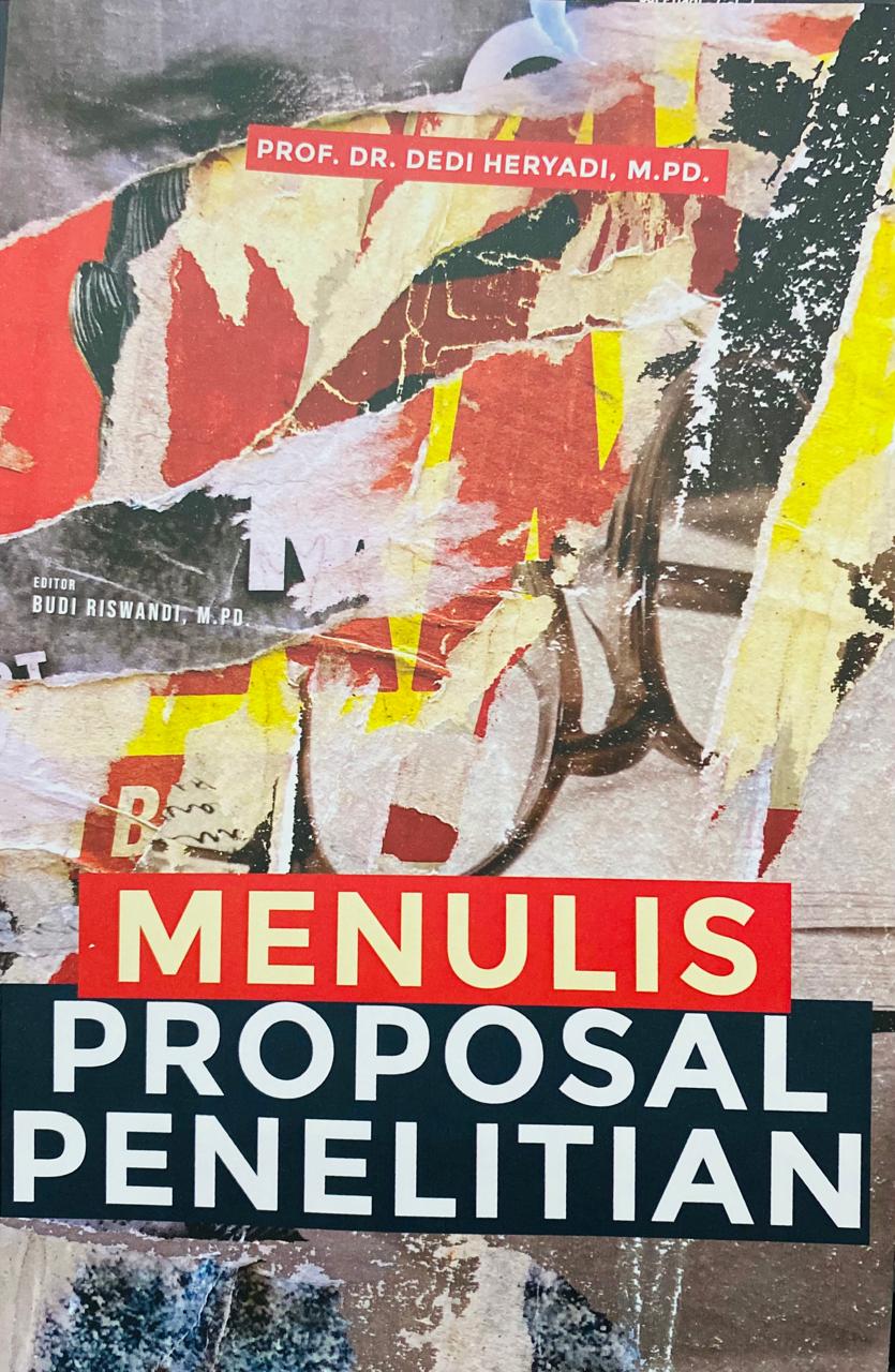 Sampul buku MENULIS PROPOSAL PENELITIAN