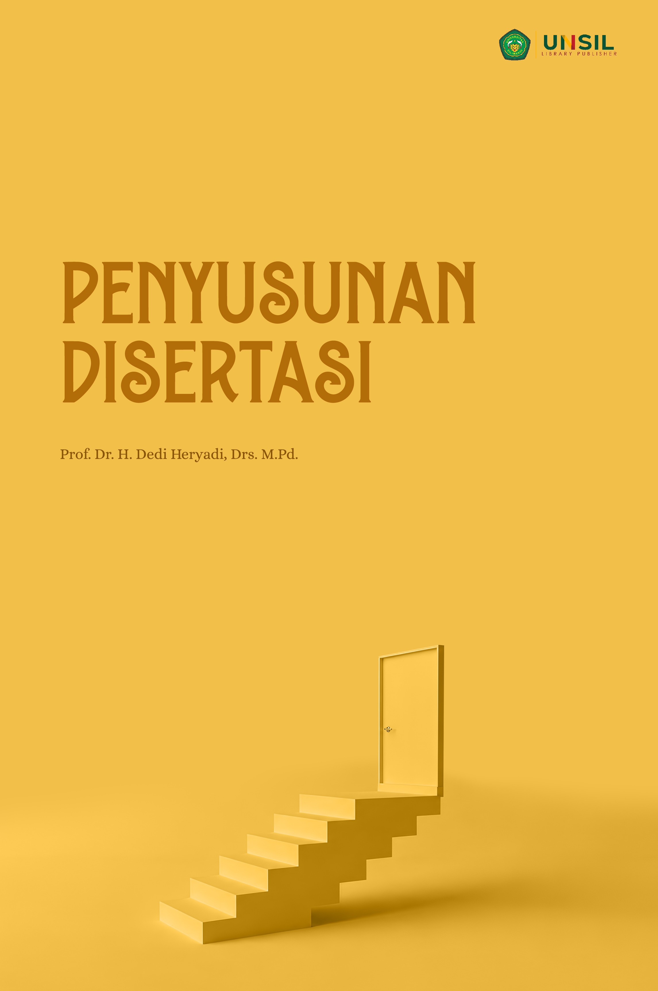 Sampul buku Penyusunan Disertasi
