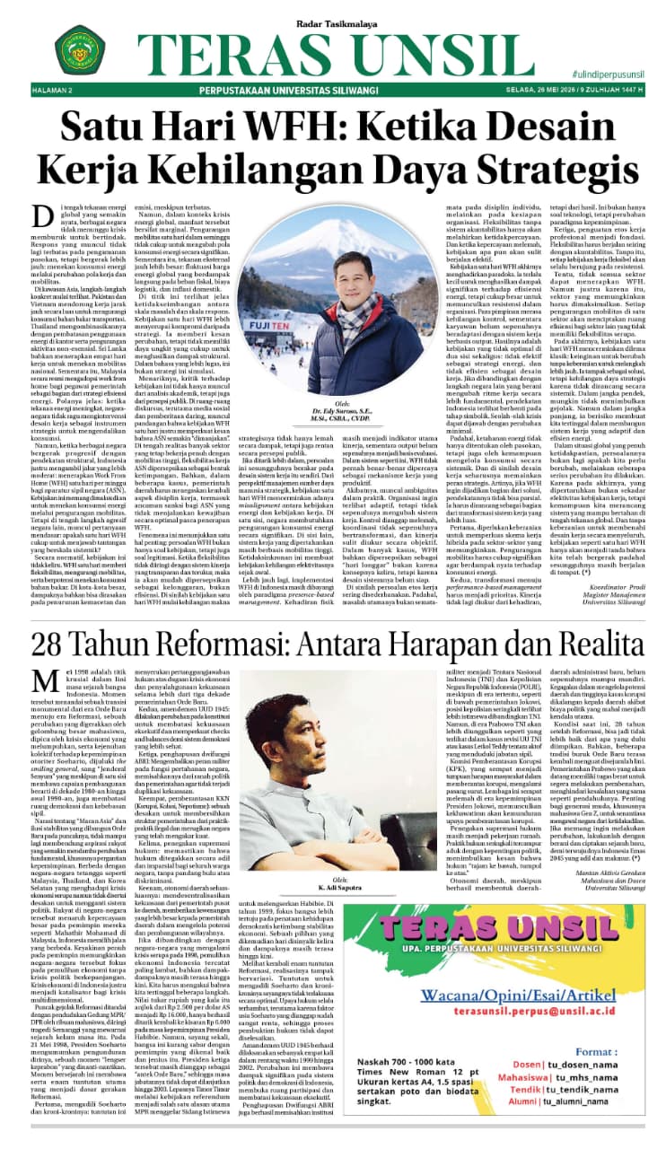 Satu Hari WFH: Ketika Desain Kerja Kehilangan Daya Strategis