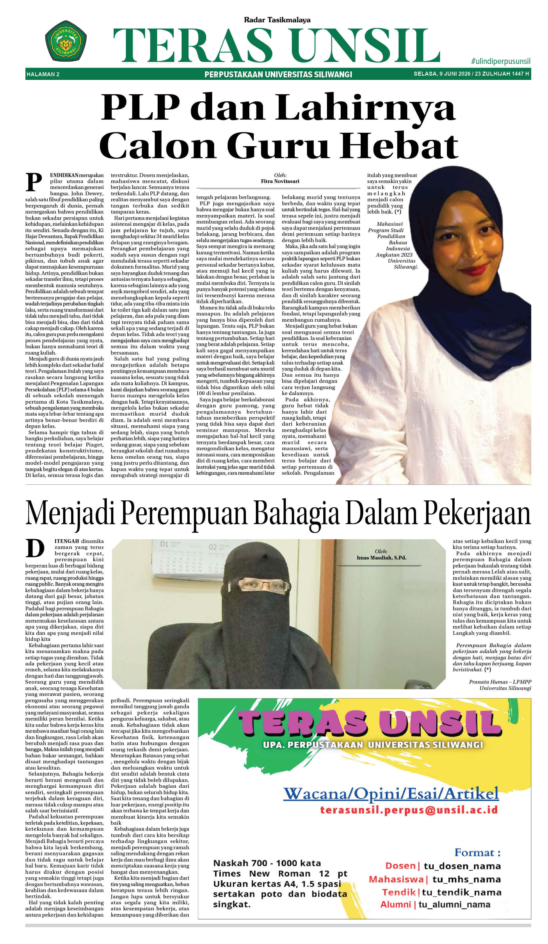 PLP dan Lahirnya Calon Guru Hebat