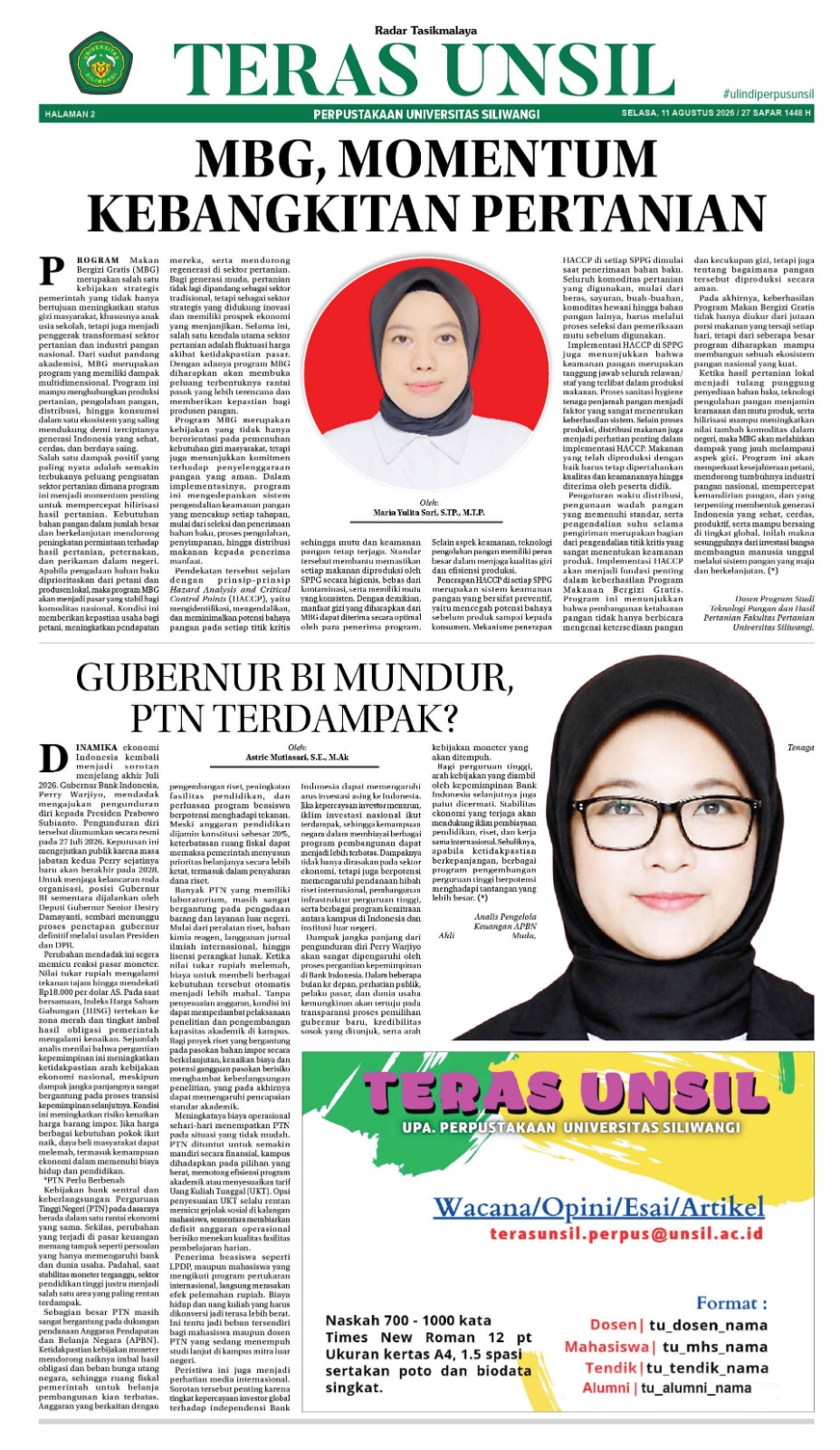 Gubernur BI Mundur, PTN Terdampak?